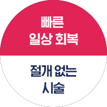 부작용 0% 도전 / 절개 없는 시술